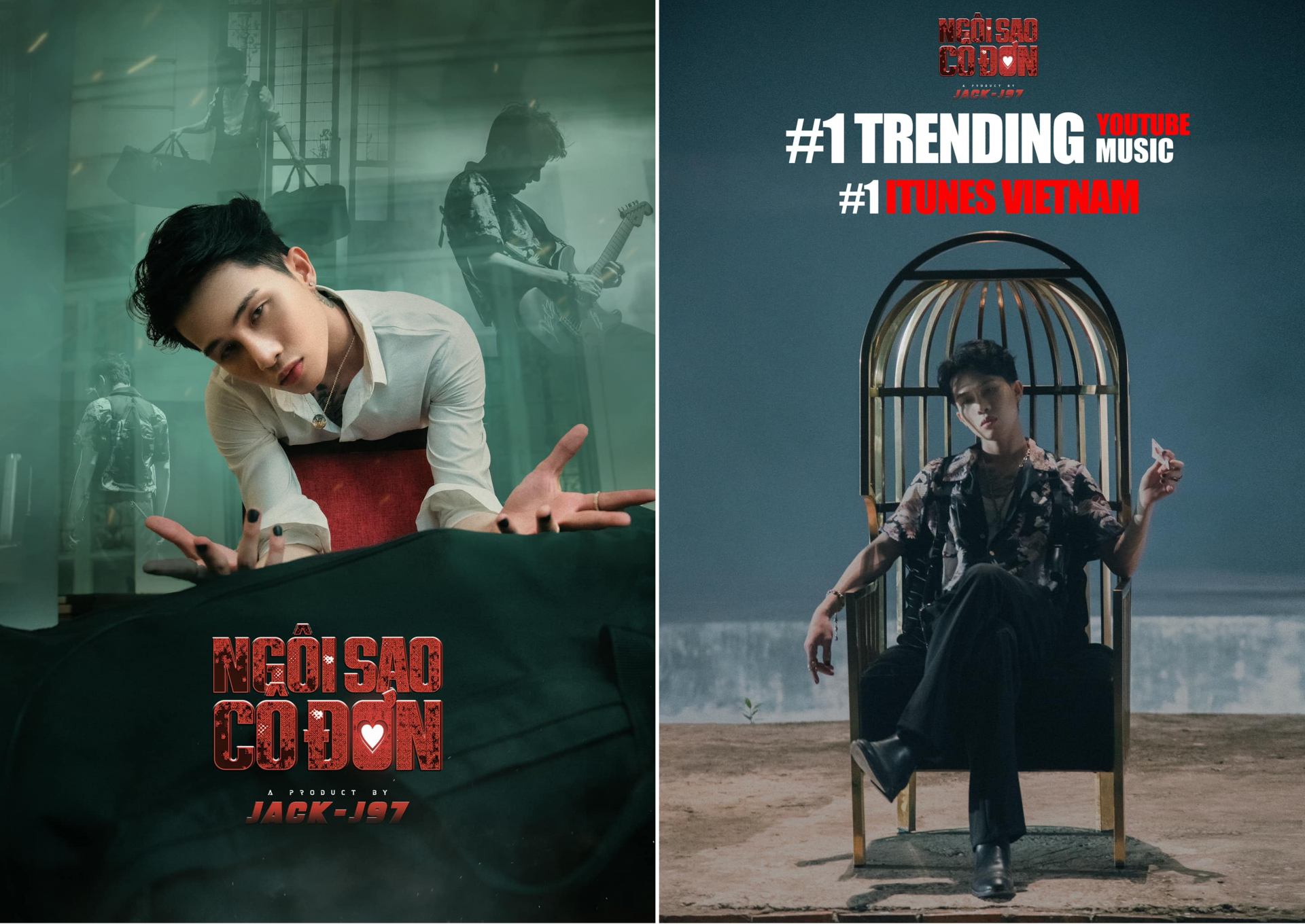 Hình ảnh trong MV mới ra mắt của Jack. Ảnh FBNV