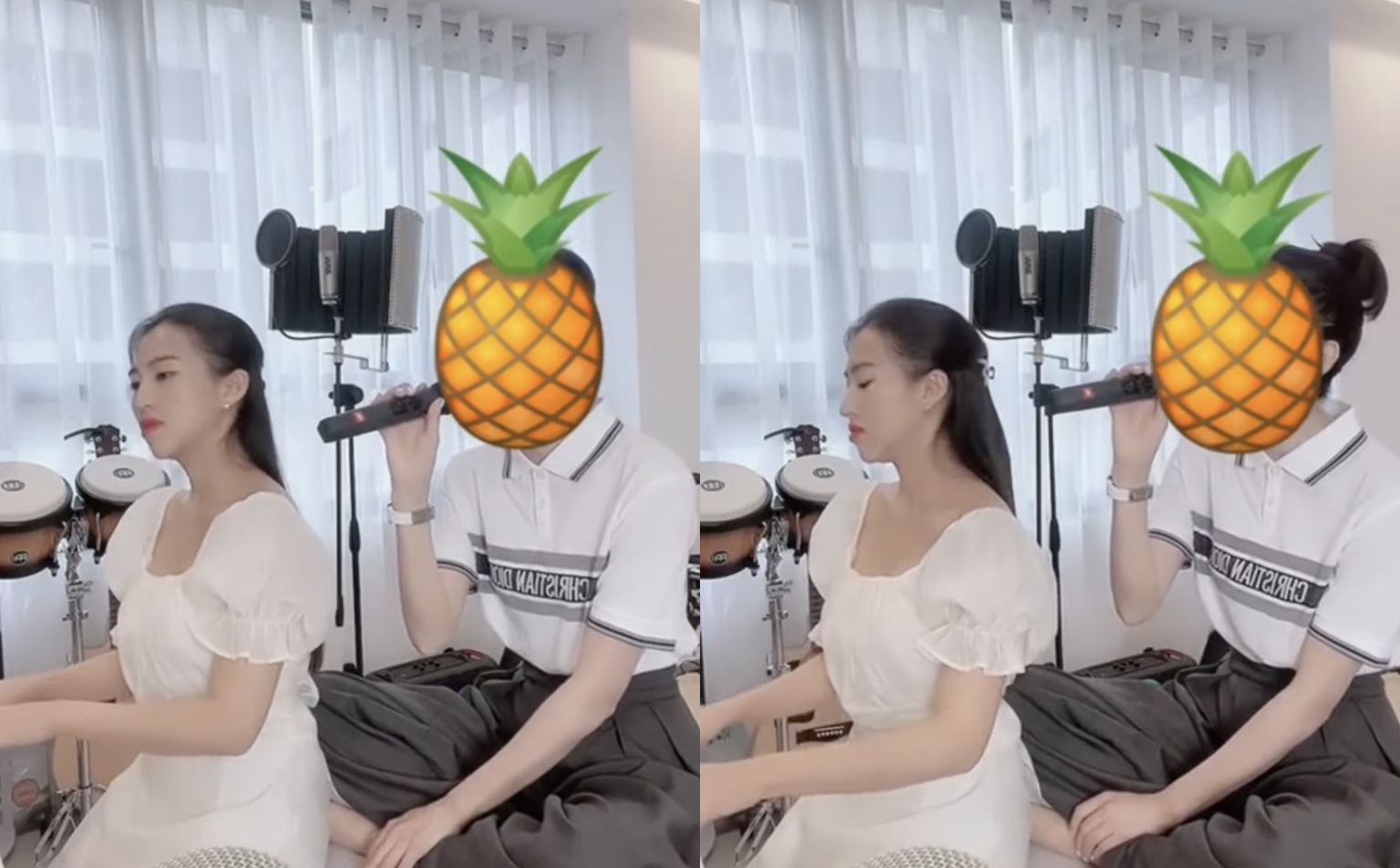 Bức ảnh được cho là Hiền Hồ chuẩn bị tái xuất.