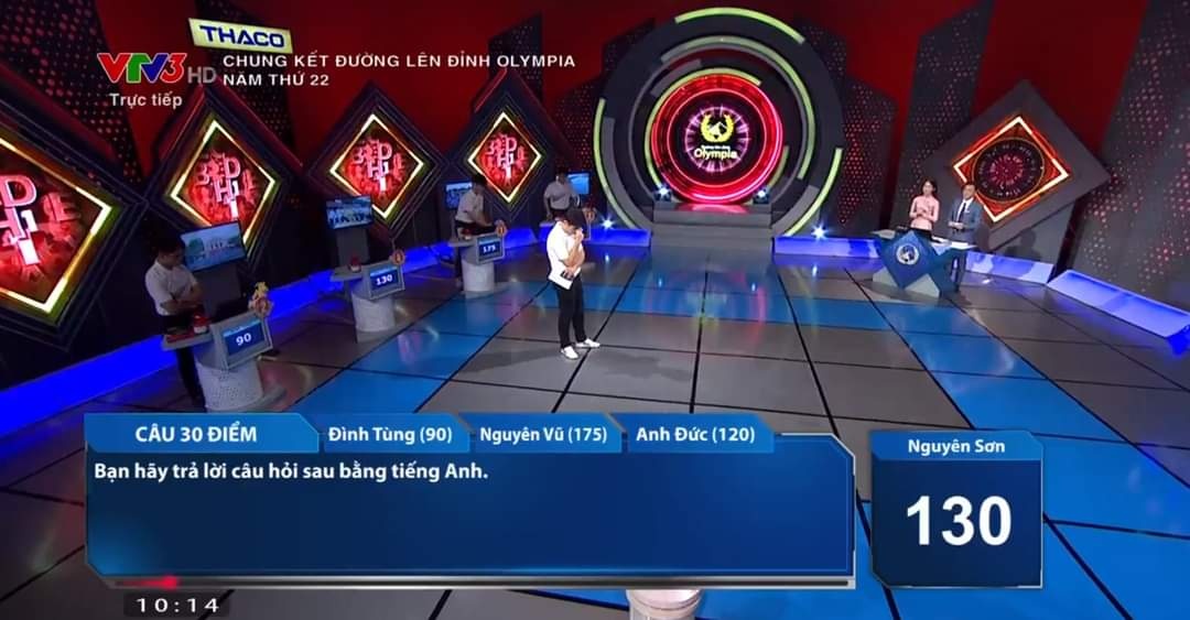 Phần trả lời của Vũ Nguyên Sơn. Ảnh chụp màn hình Phần trả lời của Vũ Nguyên Sơn. Ảnh chụp màn hình