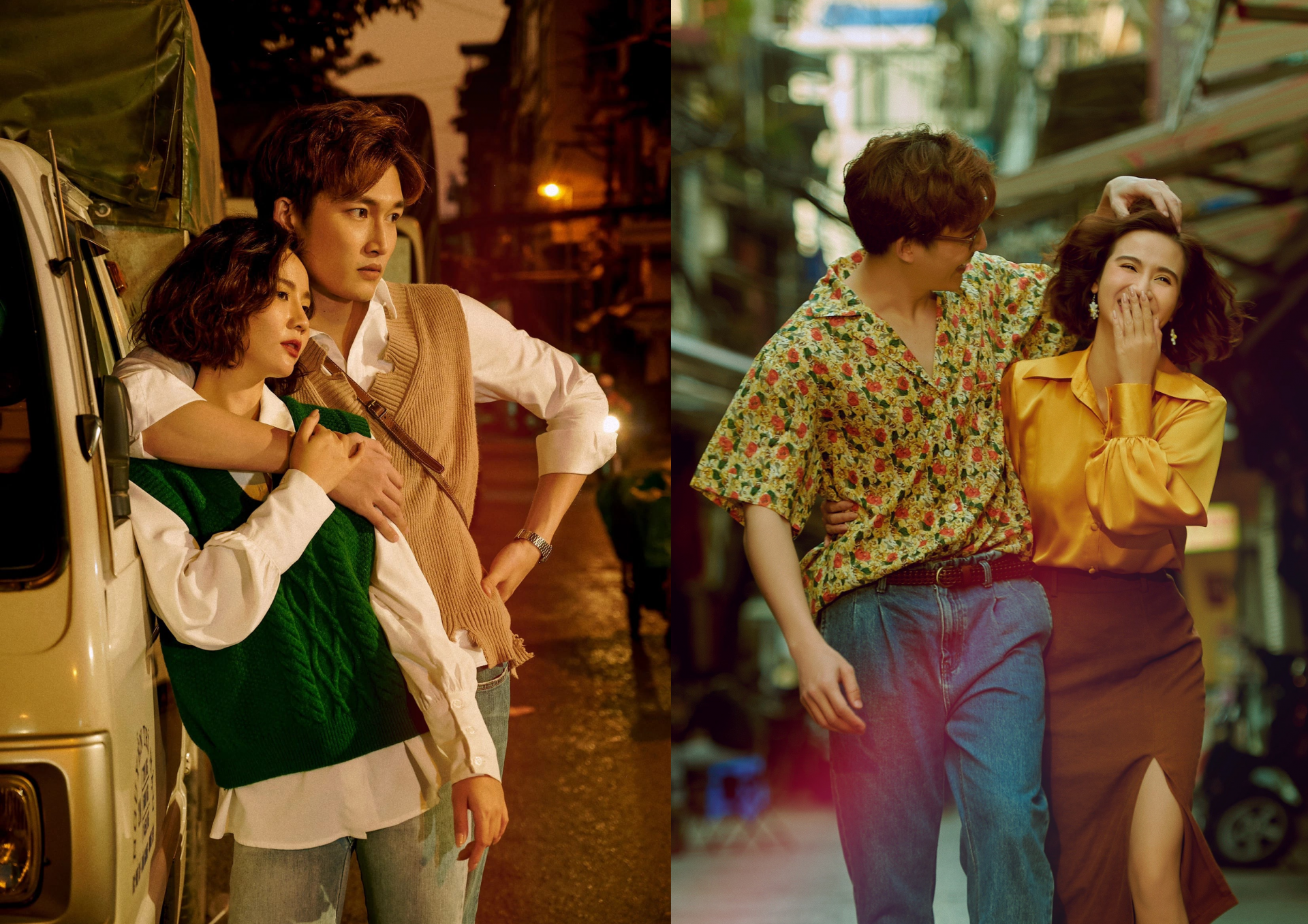 Huyền Lizzie và Đình Tú là cặp đôi kết hợp ăn ý với nhau trên màn ảnh.