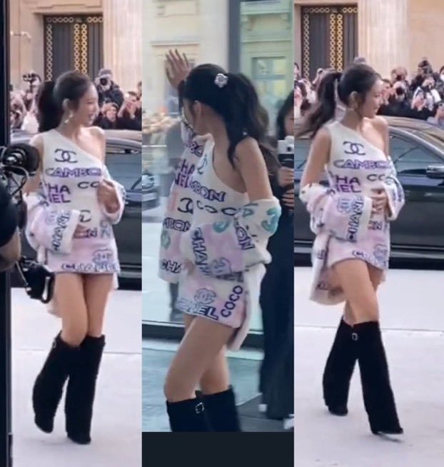 Jennie (BLACKPINK) rạng rỡ xuất hiện sau khi bị phát tán loạt ảnh riêng tư. Ảnh Twitter @NEWSJENNl Jennie (BLACKPINK) rạng rỡ xuất hiện sau khi bị phát tán loạt ảnh riêng tư. Ảnh Twitter @NEWSJENNl