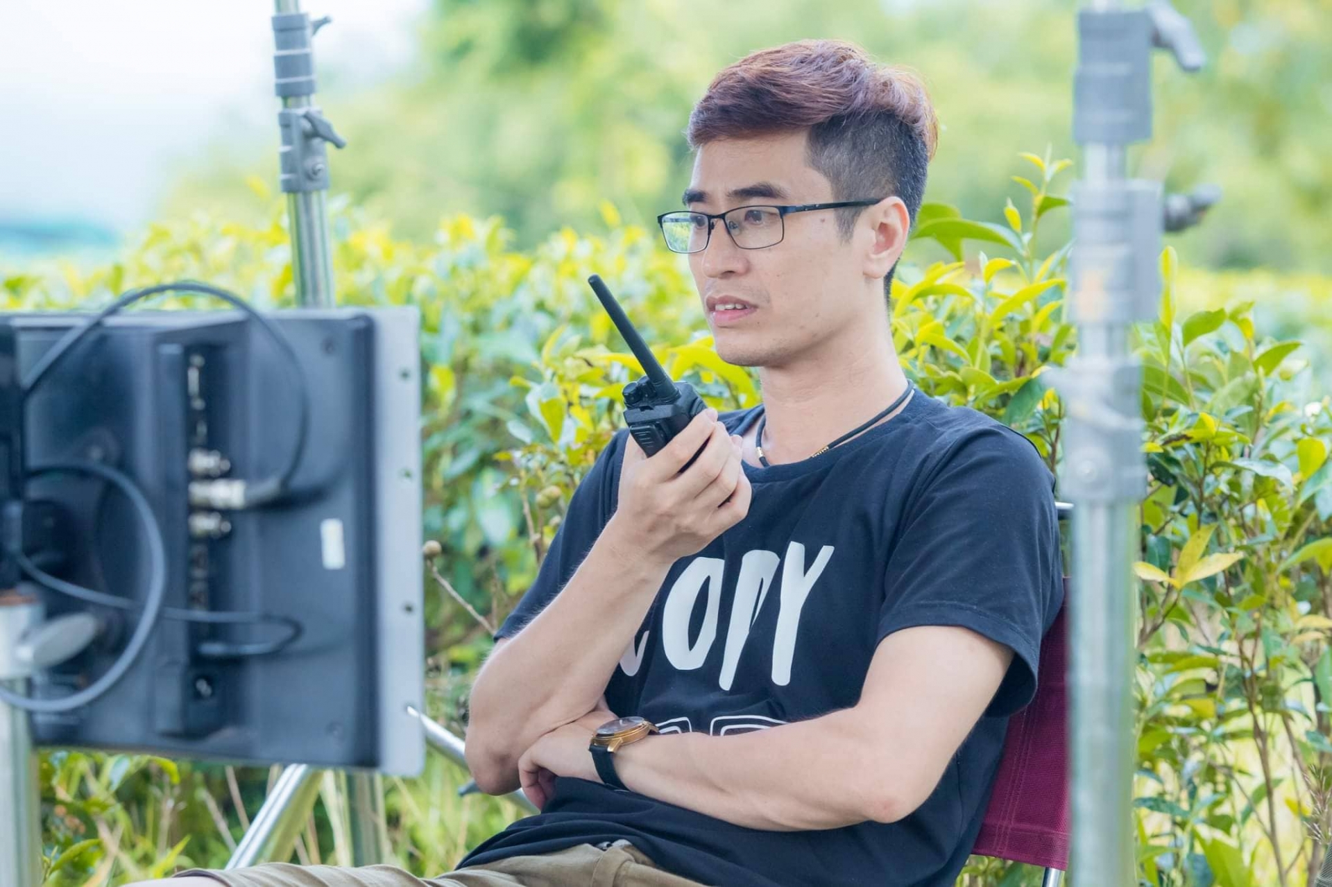 Đạo diễn Mai Long mời nghệ sĩ Quang Tèo vì quý mến cách diễn, phong cách chuyên nghiệp.