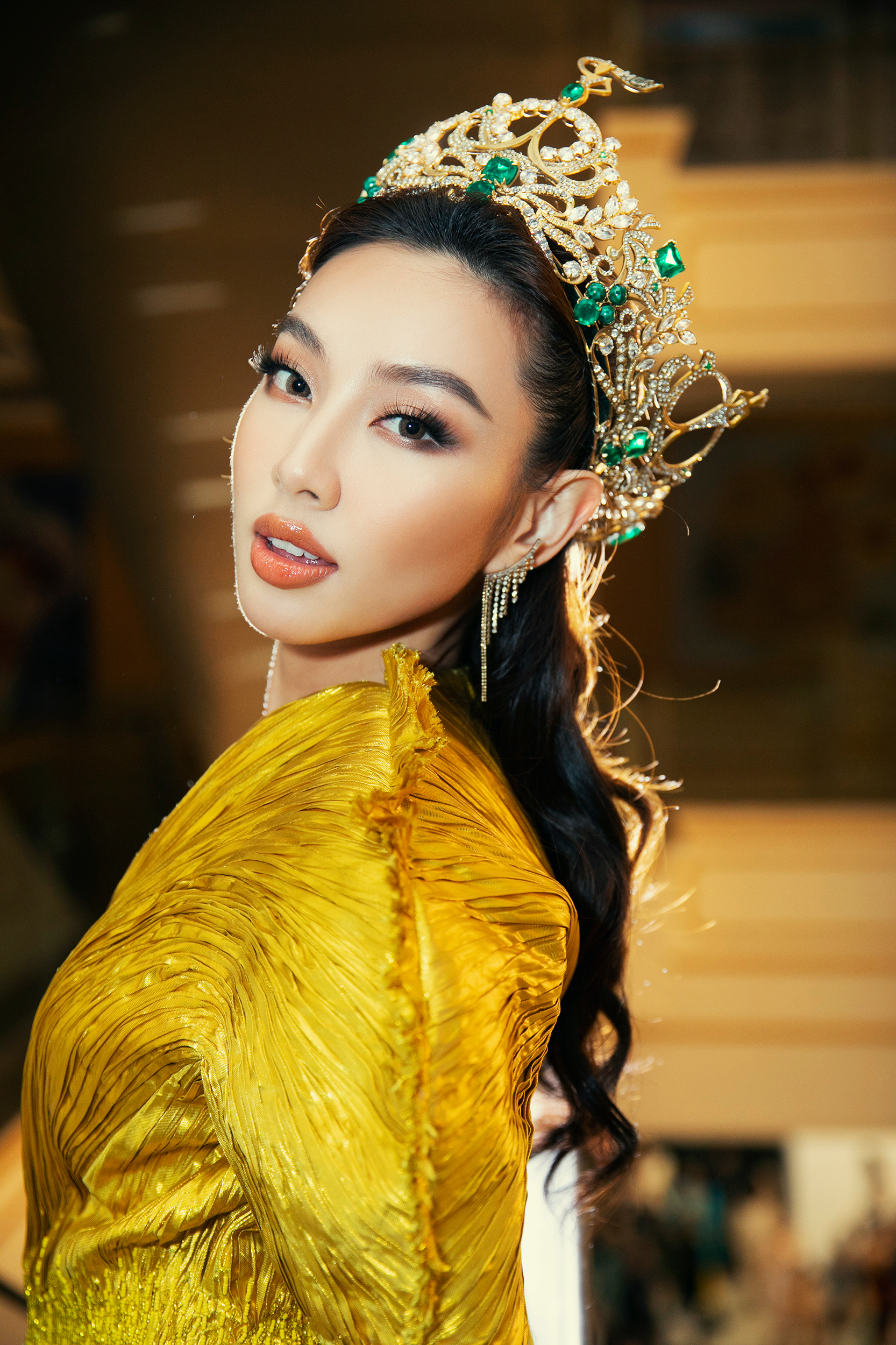 Hoa hậu Thùy Tiên. Ảnh internet