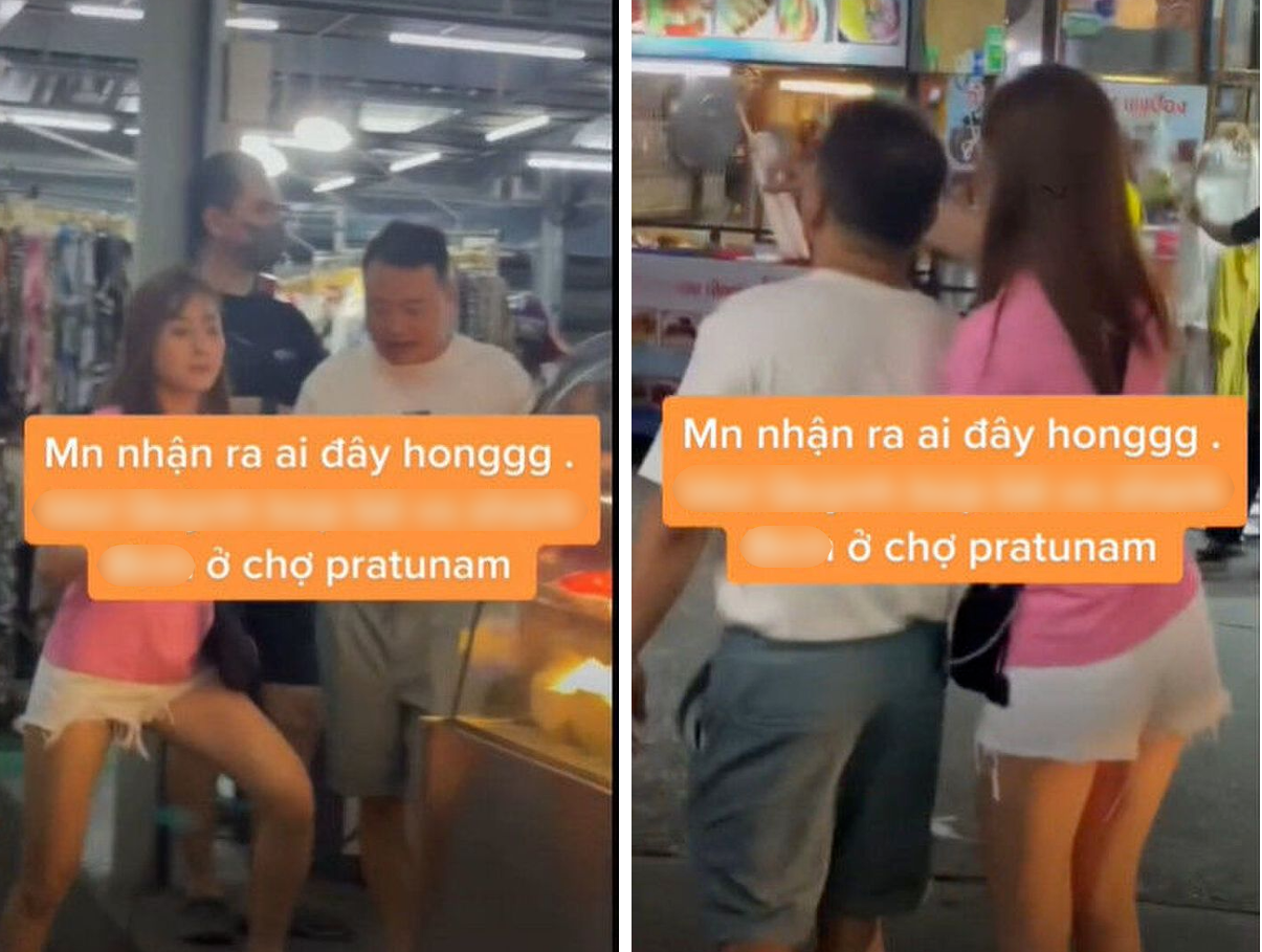 Dân mạng tiếp tục chụp được hình ảnh Phương Oanh hẹn hò sau loạt ồn ào. Ảnh cắt từ clip