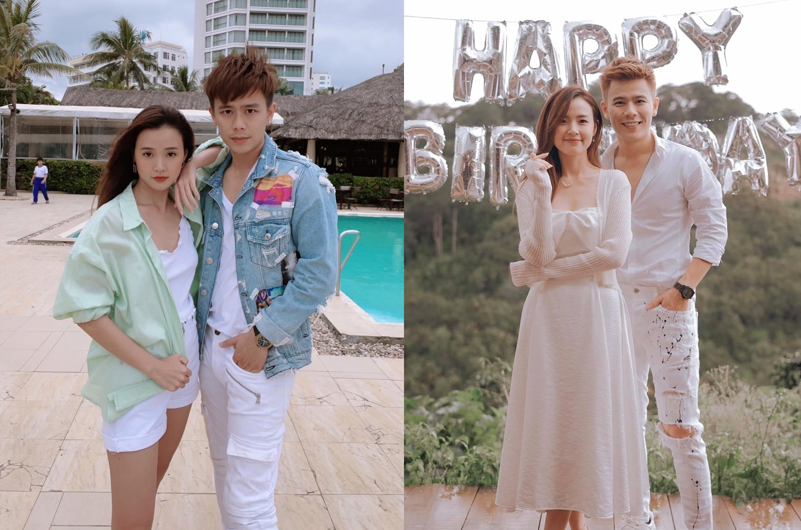 Midu thân thiết với Trần Anh Huy