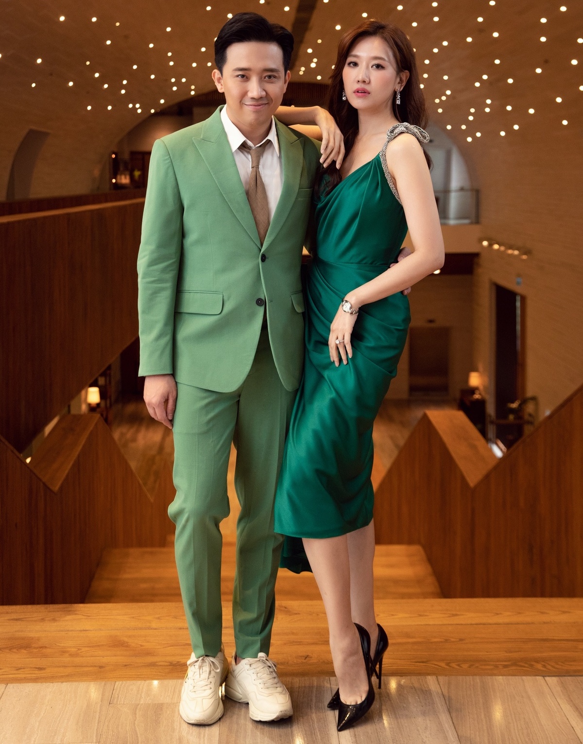 Hari Won với Trấn Thành bị đồn ly hôn. Ảnh FBNV