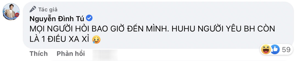 Đình Tú tiết lộ về chuyện có người yêu sau hơn nửa năm chia tay Hương Giang