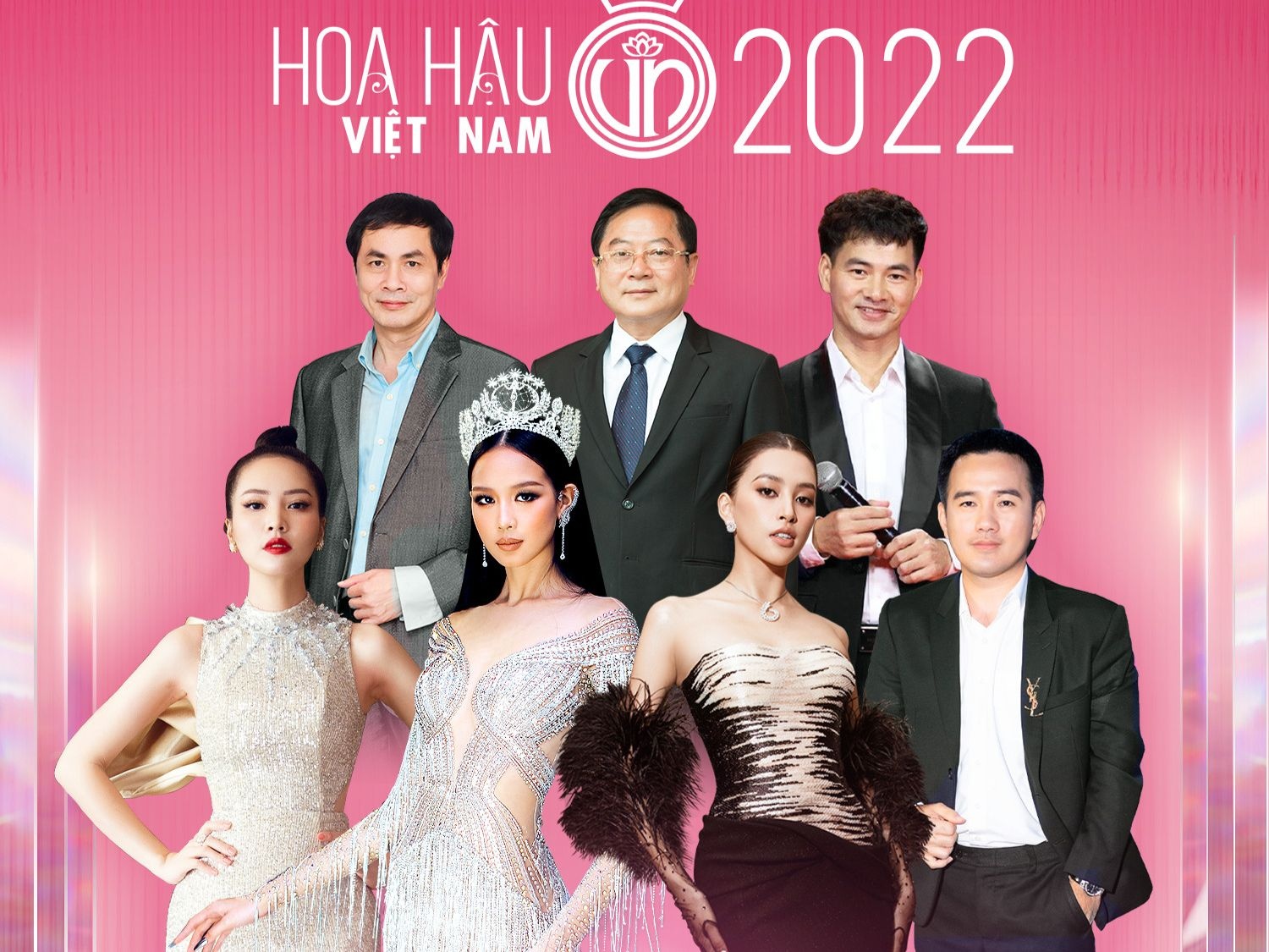 Ban giám khảo Hoa hậu Việt Nam 2022. Ảnh BTC