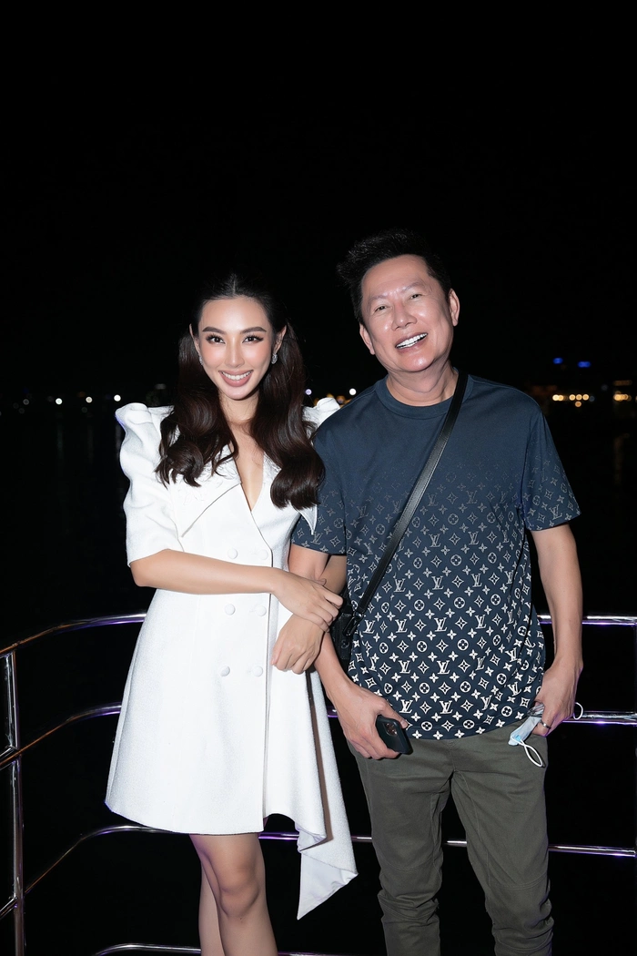 Hoa hậu Thùy Tiên và ông Nawat Hoa hậu Thùy Tiên và ông Nawat