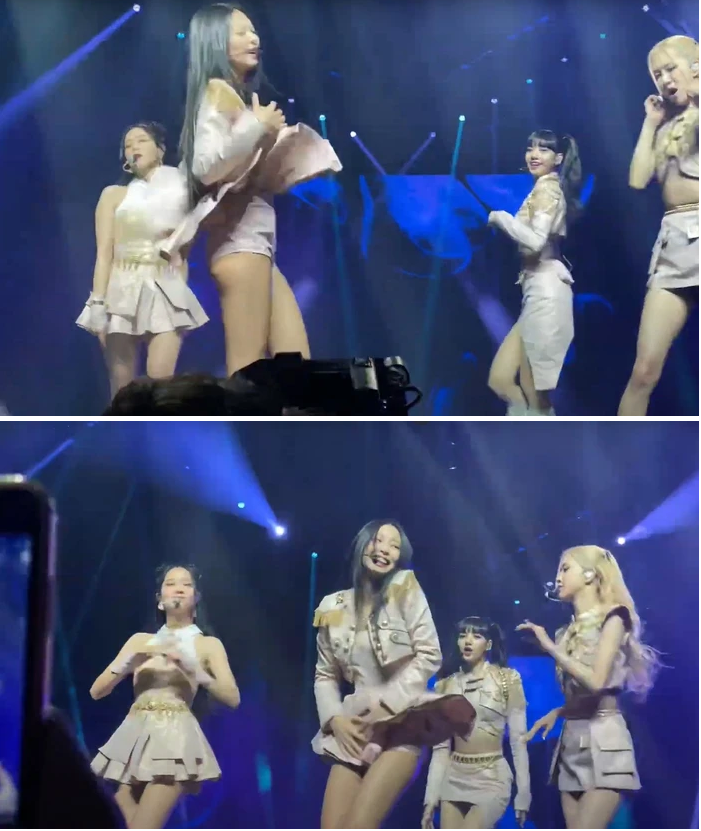 Đang biểu diễn, Jennie (BLACKPINK) 'ngượng chín mặt' khi tốc váy Đang biểu diễn, Jennie (BLACKPINK) 'ngượng chín mặt' khi tốc váy