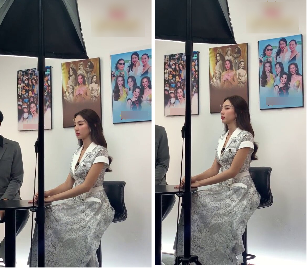 Hình ảnh Thùy Tiên để lộ sự mệt mỏi. Ảnh FB