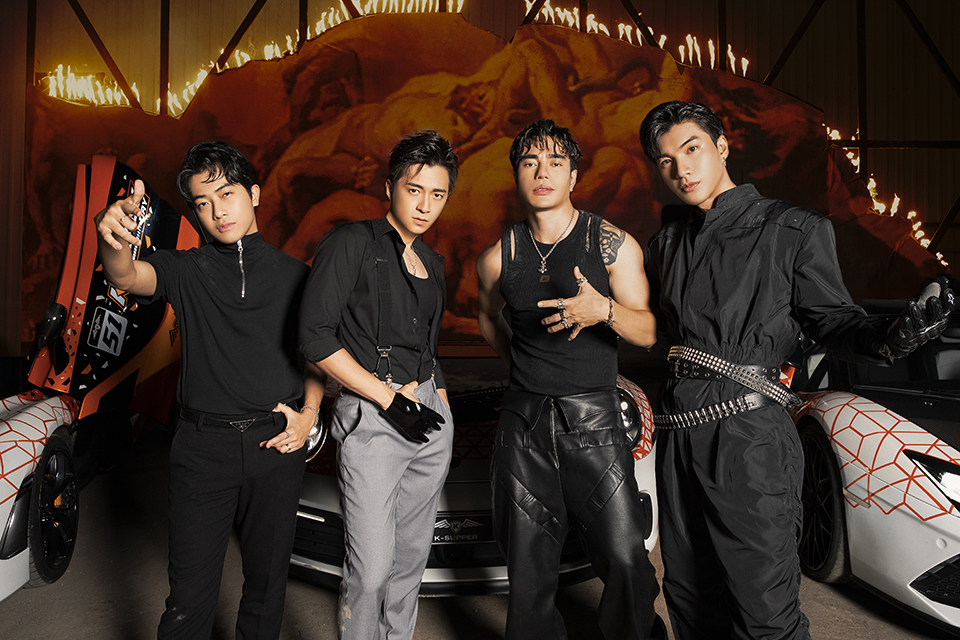 Ngô Kiến Huy kết hợp với 3 ngôi sao show “2 ngày 1 đêm”.