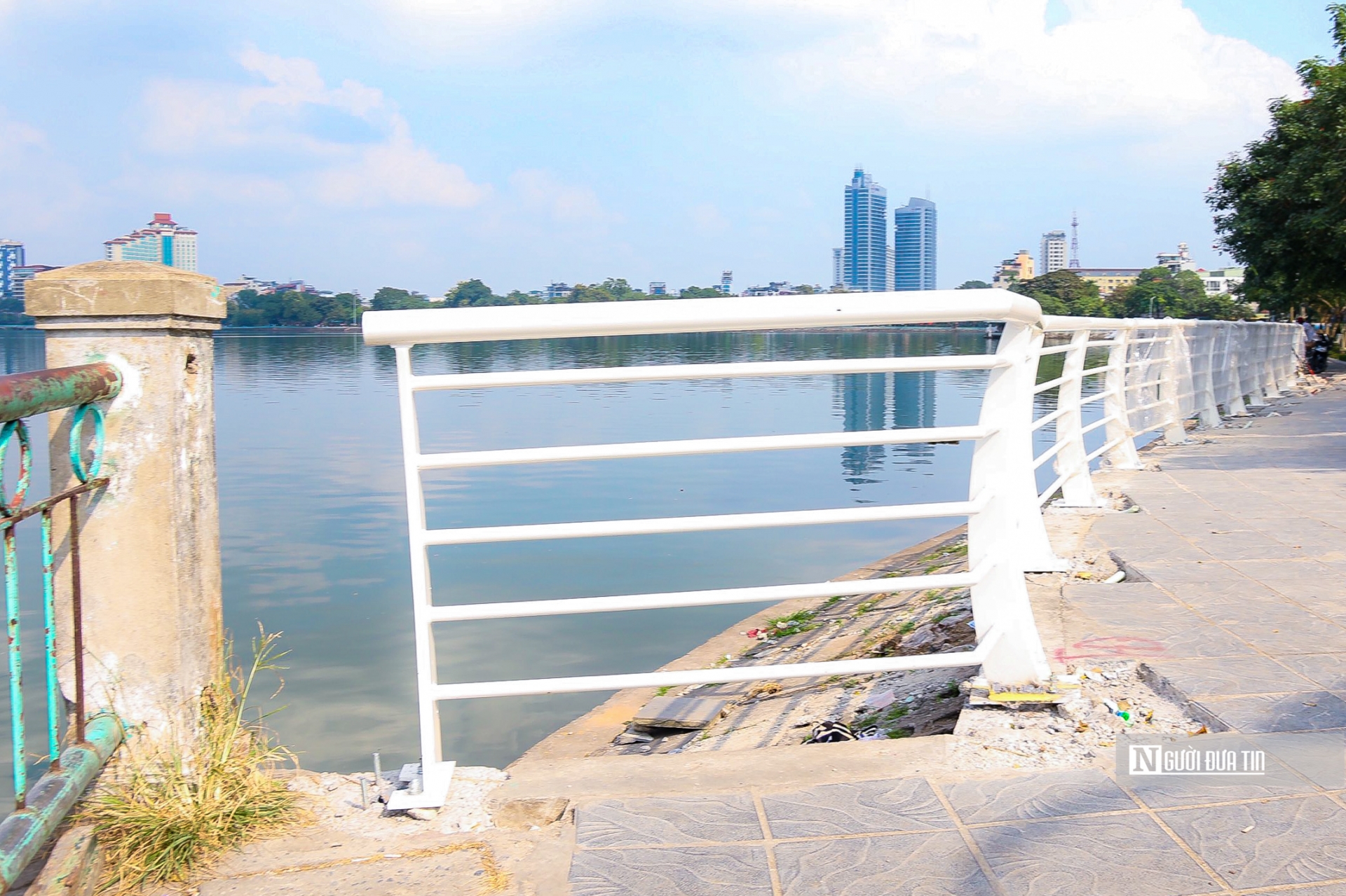 Đây là một điểm mới so với hệ thống lan can cũ.