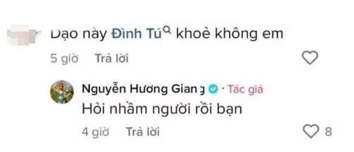 Hương Giang thẳng thắn nói về mối quan hệ với Đình Tú. Ảnh chụp màn hình Hương Giang thẳng thắn nói về mối quan hệ với Đình Tú. Ảnh chụp màn hình