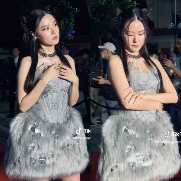 Hình ảnh Midu qua ống kính chụp lén chưa được chỉnh sửa. Ảnh cắt từ clip Hình ảnh Midu qua ống kính chụp lén chưa được chỉnh sửa. Ảnh cắt từ clip