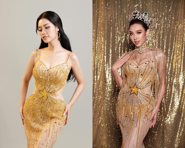 Nông Thúy Hằng 'xin vía' trang phục thành công từ Thùy Tiên. Nông Thúy Hằng 'xin vía' trang phục thành công từ Thùy Tiên.