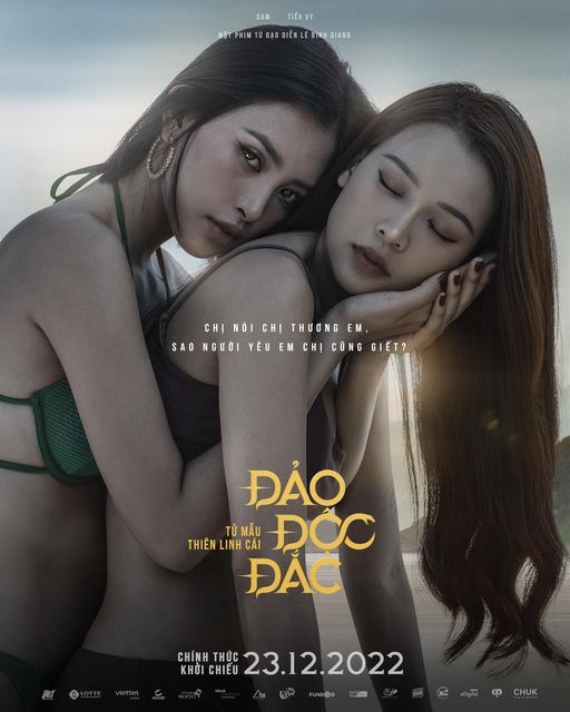 Sam và Tiều Vy cùng nhau xuất hiện trong dự án phim điện ảnh 'Đảo độc đắc'. Ảnh FBNV Sam và Tiều Vy cùng nhau xuất hiện trong dự án phim điện ảnh 'Đảo độc đắc'. Ảnh FBNV