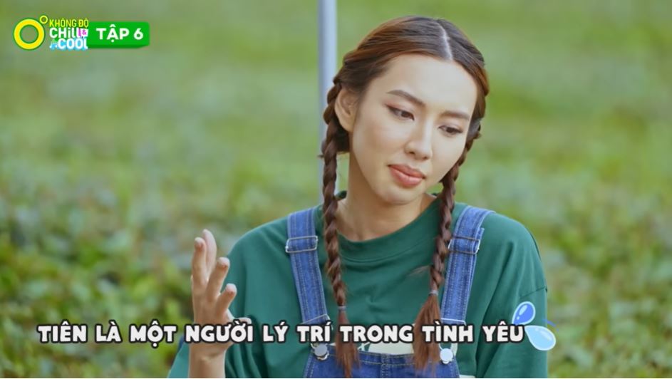 Thùy Tiên chia sẻ về quan điểm tình yêu. Ảnh cắt từ video