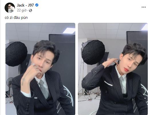 Jack đăng tải trên trang cá nhân của mình. Ảnh chụp màn hình Jack đăng tải trên trang cá nhân của mình. Ảnh chụp màn hình