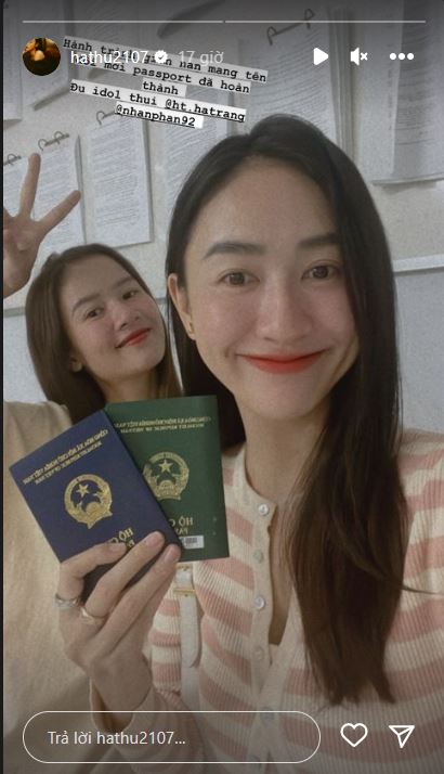 Động thái mới nhất của Hà Thu gây chú ý. Ảnh chụp màn hình Động thái mới nhất của Hà Thu gây chú ý. Ảnh chụp màn hình