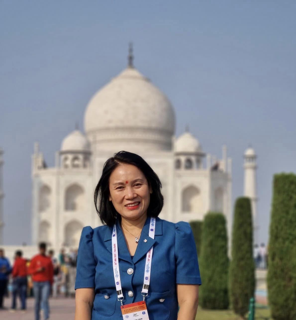 Hình ảnh mới nhất của Tạ Bích Loan. Ảnh FBNV