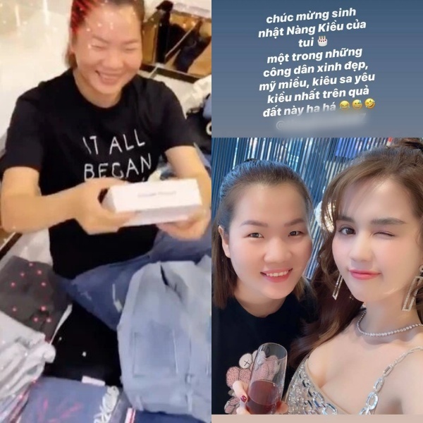 Trợ lý của Ngọc Trinh nhiều lần nhận được quà khủng. Ảnh FBNV Trợ lý của Ngọc Trinh nhiều lần nhận được quà khủng. Ảnh FBNV