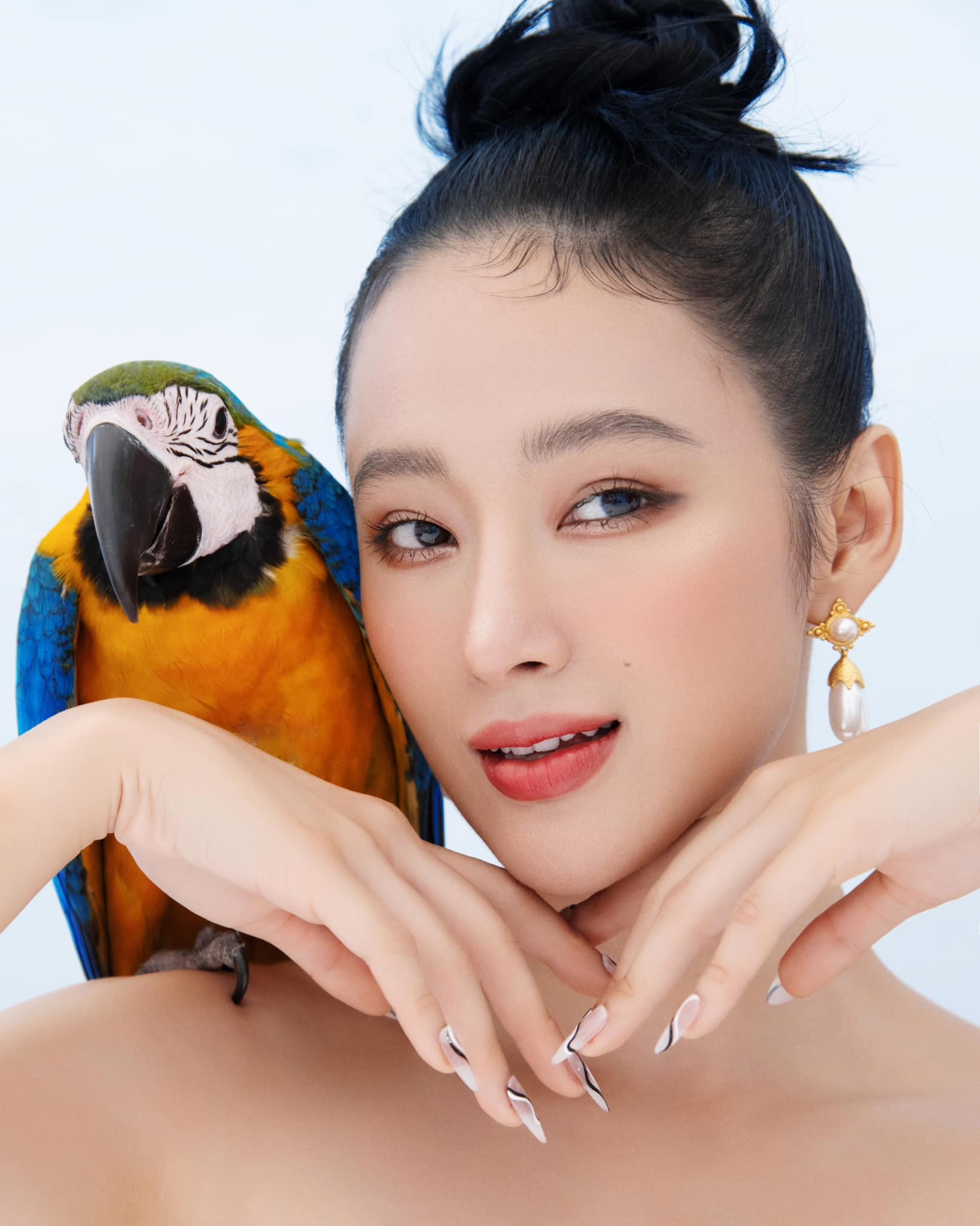 Nhan sắc xinh đẹp của nữ diễn viên 'Mùi ngò gai' ở tuổi 28. Ảnh FBNV