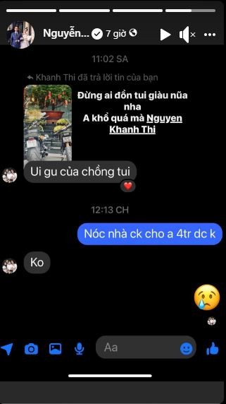 Phan Hiển không khỏi 'bất lực' khi bị đồn giàu. Ảnh chụp màn hình Phan Hiển không khỏi 'bất lực' khi bị đồn giàu. Ảnh chụp màn hình