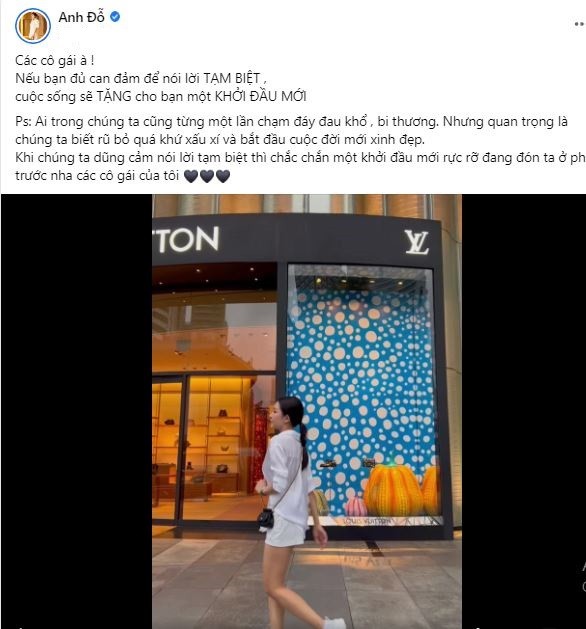 Bài đăng mới nhất của hotgirl Trâm Anh. Ảnh chụp màn hình Bài đăng mới nhất của hotgirl Trâm Anh. Ảnh chụp màn hình