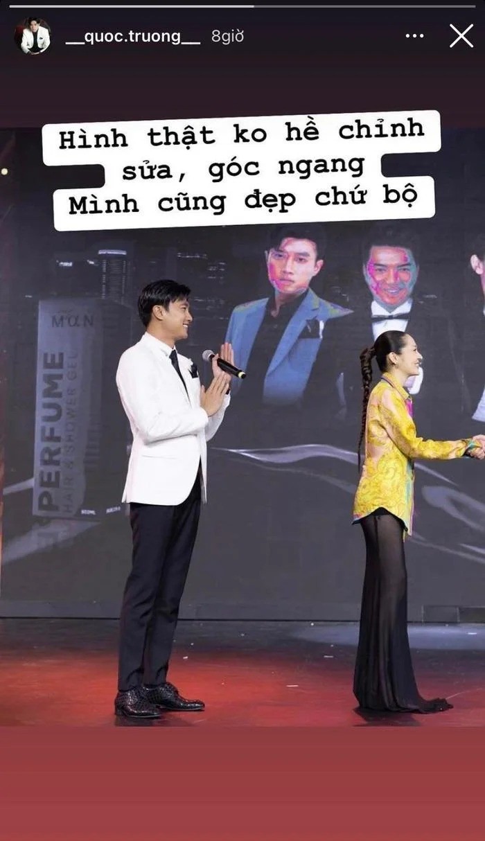 Động thái mới nhất của Quốc Trường được cho rằng đang bảo vệ cho Bảo Anh. Ảm chụp màn hình Động thái mới nhất của Quốc Trường được cho rằng đang bảo vệ cho Bảo Anh. Ảm chụp màn hình
