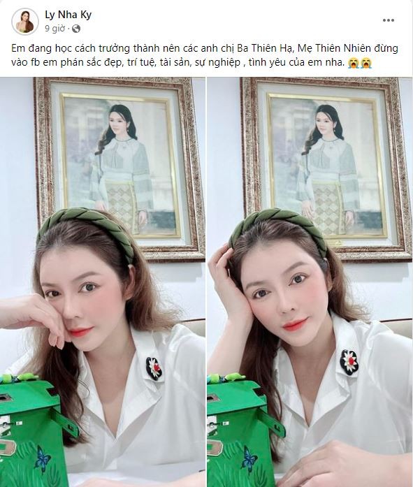 Động thái mới nhất của Lý Nhã Kỳ. Ảnh chụp màn hình Động thái mới nhất của Lý Nhã Kỳ. Ảnh chụp màn hình