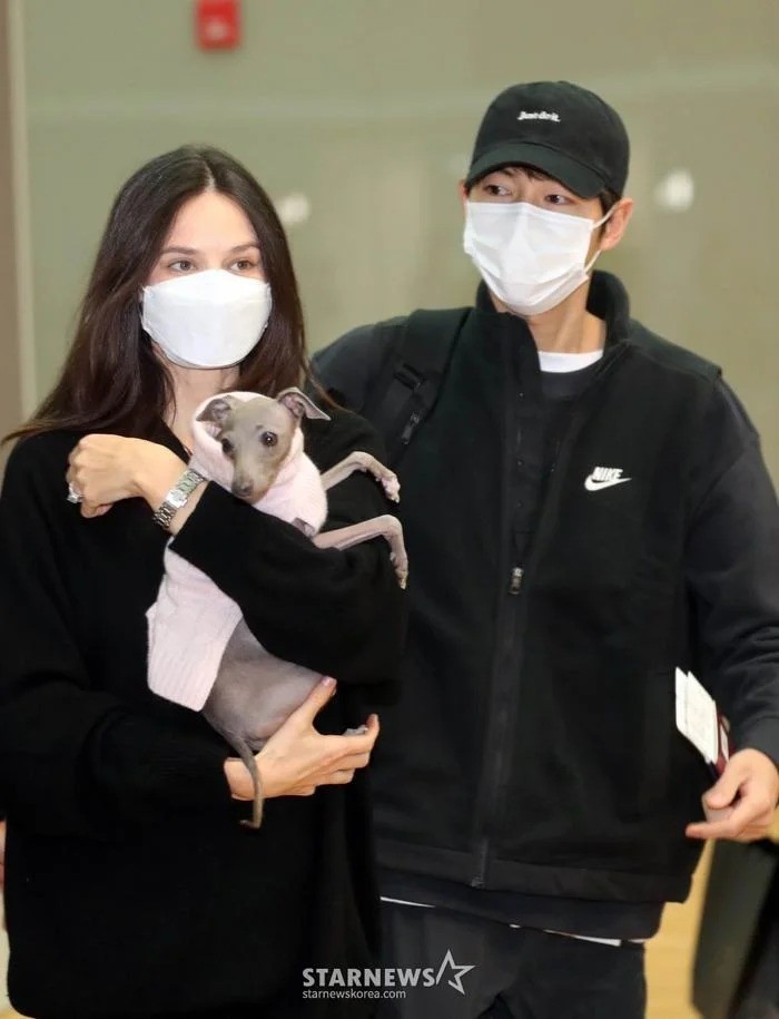 Song Joong Ki công khai xuất hiện cùng vợ, sẵn sàng làm một hành động mà chưa từng làm với Song Hye Kyo - Ảnh 1 Song Joong Ki công khai xuất hiện cùng vợ, sẵn sàng làm một hành động mà chưa từng làm với Song Hye Kyo - Ảnh 1