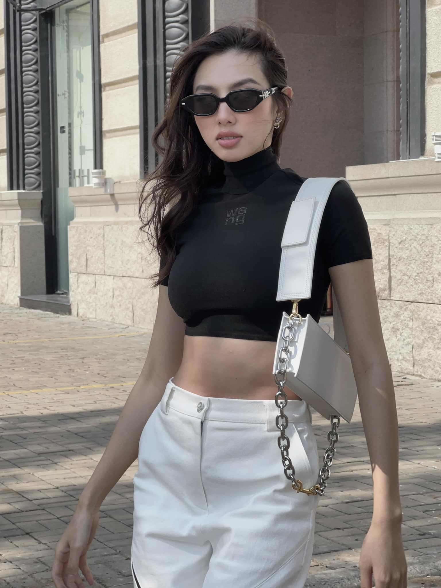 Nhan sắc Thùy Tiên ngày càng thăng hạng. Ảnh FBNV