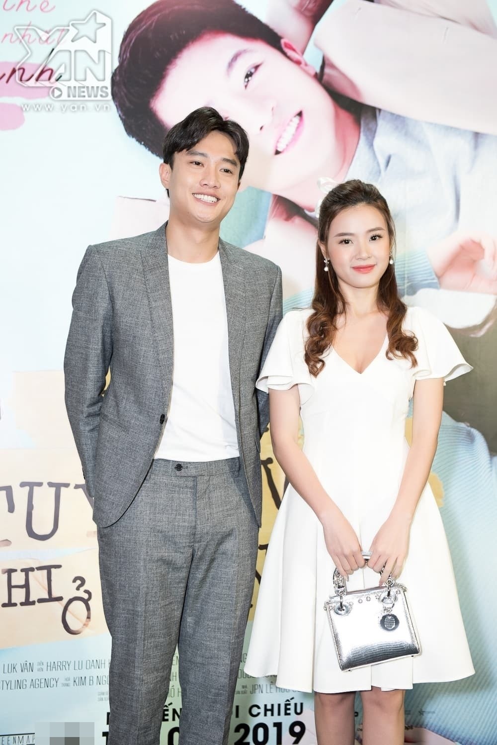 Quốc Trường và Midu là 2 'thánh thả thính' đỉnh cao trên mạng xã hội. Ảnh FBNV