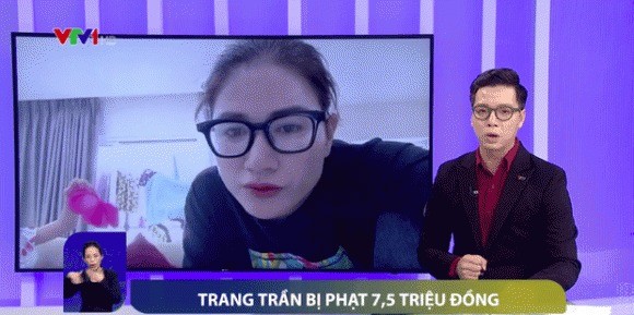 Trang Trần bị VTV cho tới lên sóng vì như thế phân phát ngôn khiến cho sốc.