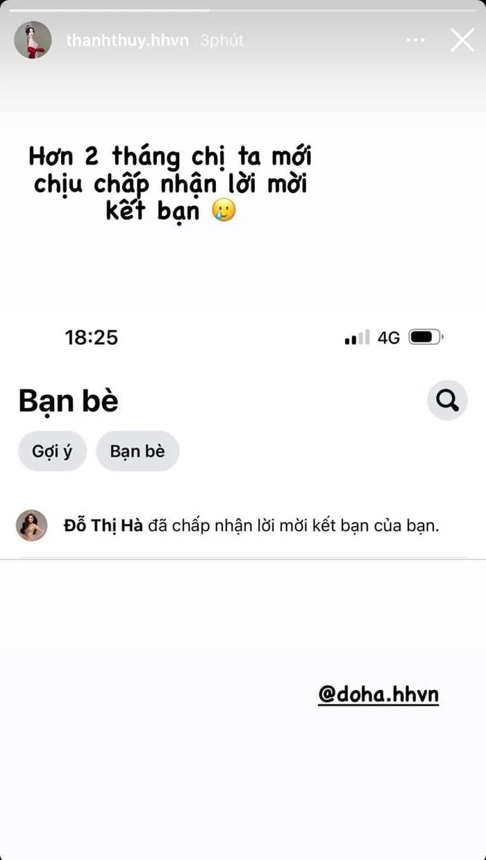 Hoa hậu Thanh Thủy đăng đàn 'bóc phốt' Đỗ Thị Hà. Ảnh chụp màn hình Hoa hậu Thanh Thủy đăng đàn 'bóc phốt' Đỗ Thị Hà. Ảnh chụp màn hình
