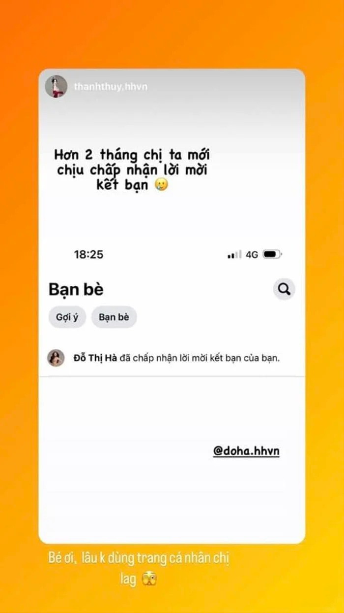 Người đẹp gốc Thanh Hóa lập tức phản hồi lại. Ảnh chụp màn hình Người đẹp gốc Thanh Hóa lập tức phản hồi lại. Ảnh chụp màn hình