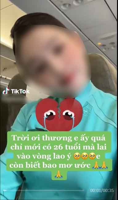 Ngô Thu Thủy bị lợi dụng hình ảnh để câu view. Ảnh cắt từ clip Ngô Thu Thủy bị lợi dụng hình ảnh để câu view. Ảnh cắt từ clip