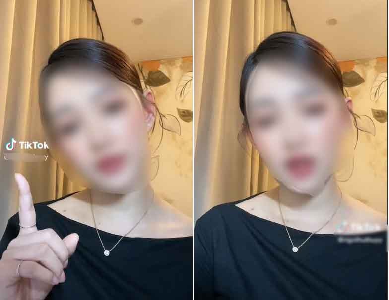 Nữ tiếp viên hàng không đã lên tiếng đính chính. Ảnh cắt từ clip Nữ tiếp viên hàng không đã lên tiếng đính chính. Ảnh cắt từ clip