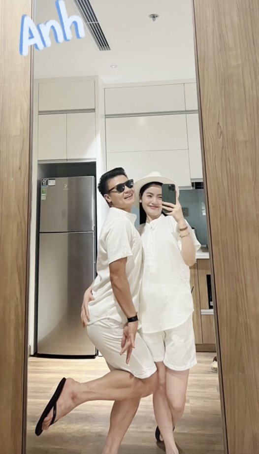Chu Thanh Huyền và Quang Hải. Ảnh FBNV Chu Thanh Huyền và Quang Hải. Ảnh FBNV
