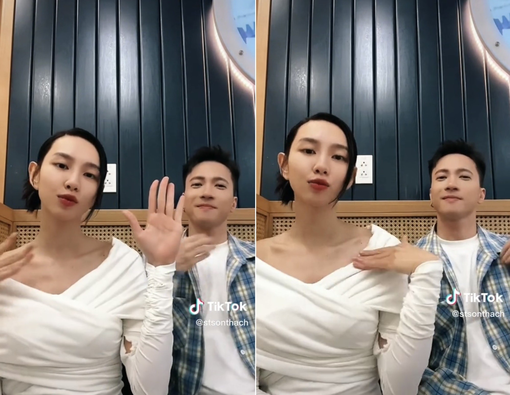 Hết mặc váy ngược, Hoa hậu Thùy Tiên lại để lộ áo rách khiến fan 'dở khóc dở cười' 1