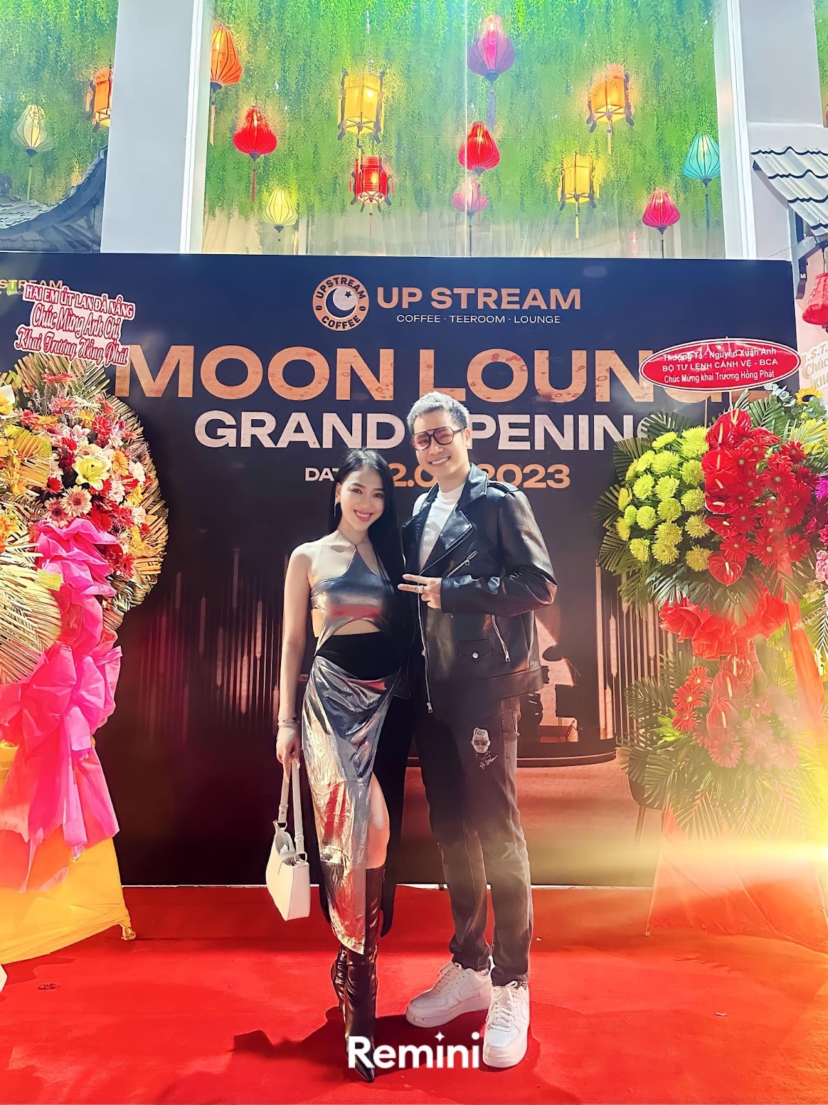 Nhung Babe và Chu Bin. Ảnh FB