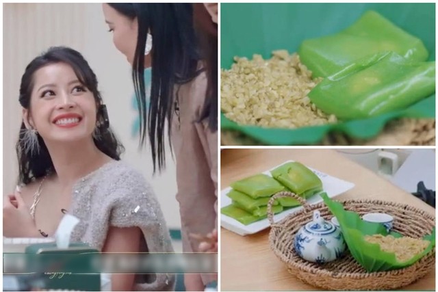 Chi Pu mang quà Việt Nam đến chương trình ở Trung Quốc. Chi Pu mang quà Việt Nam đến chương trình ở Trung Quốc.
