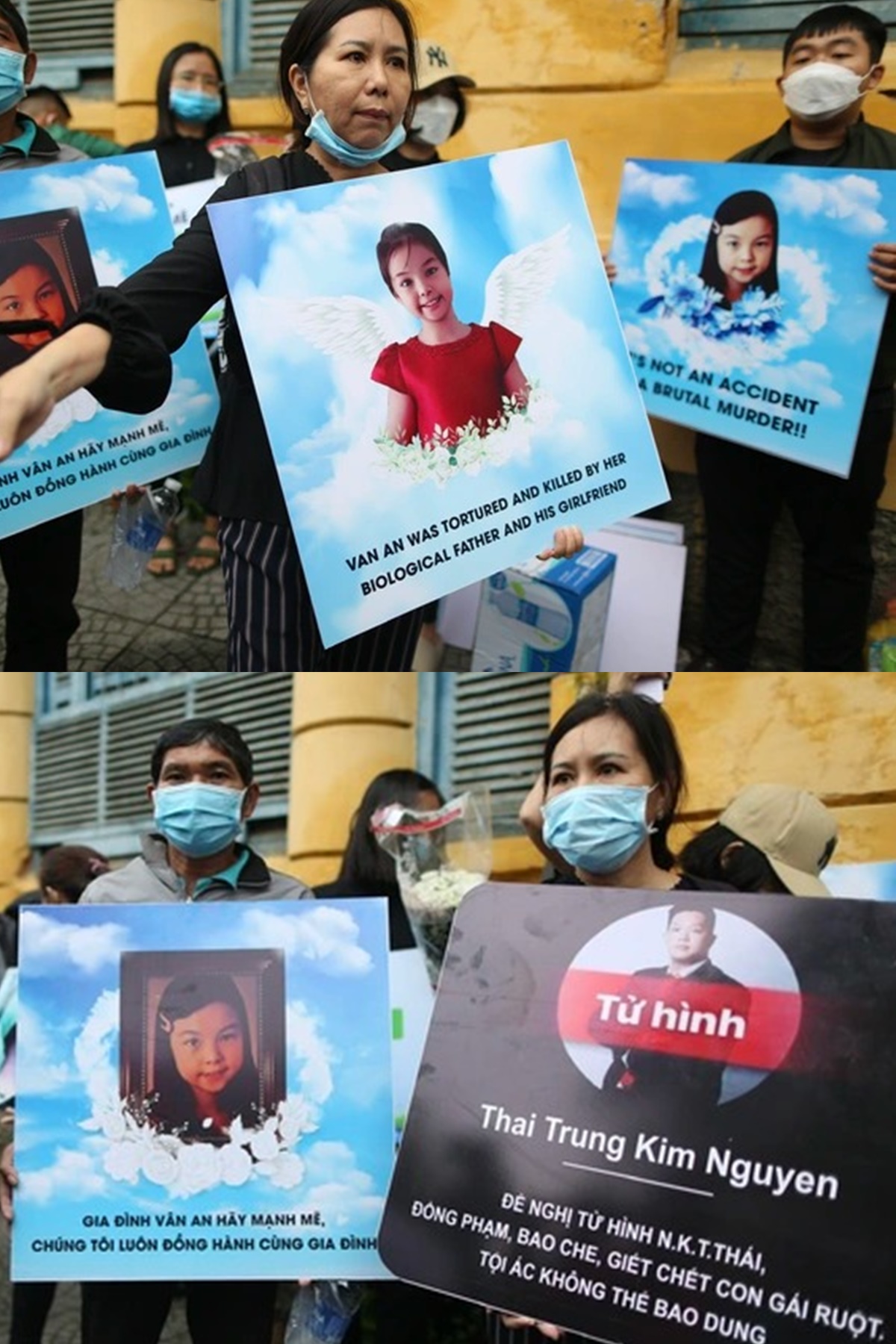 Xét xử vụ bé gái 8 tuổi bị dì ghẻ cha ruột bạo hành: Hoãn phiên tòa, chiếu nhiều video - Ảnh 2