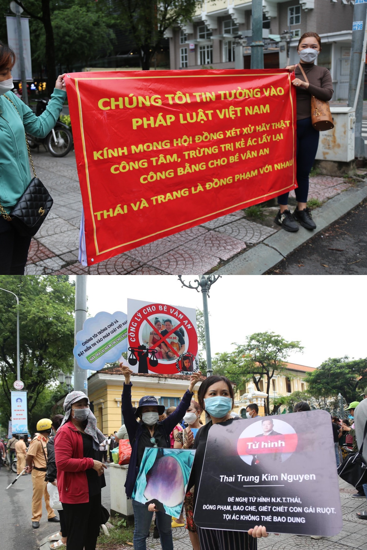 Xét xử vụ bé gái 8 tuổi bị dì ghẻ cha ruột bạo hành: Hoãn phiên tòa, chiếu nhiều video - Ảnh 1