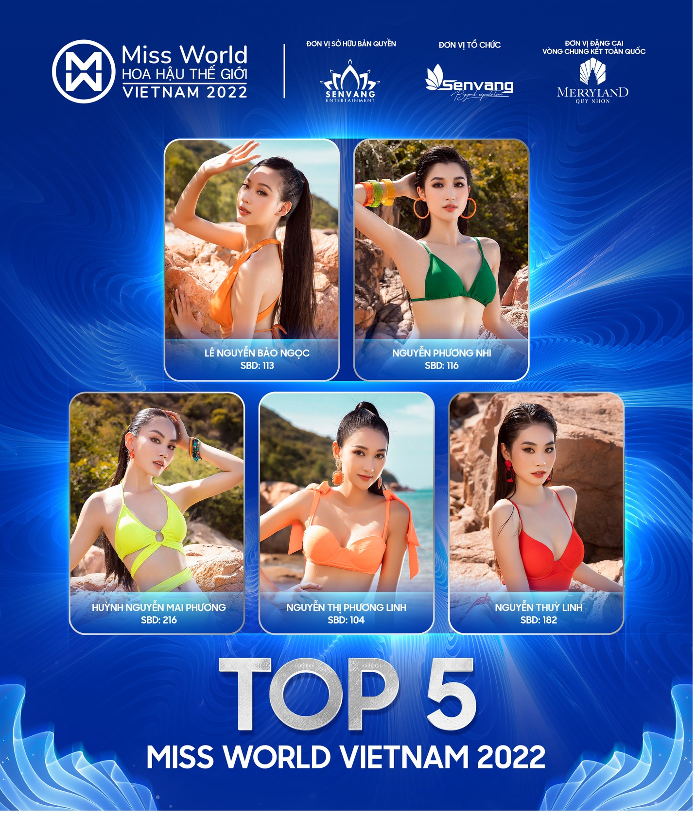 Top 5 Miss World Việt Nam 2022