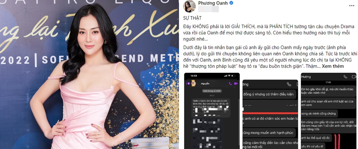 Phương Oanh khiến cả cõi mạng rúng động khi đăng tải bài viết dài tiết lộ sự thật về ồn ào xoay quanh cô và vợ Shark Bình