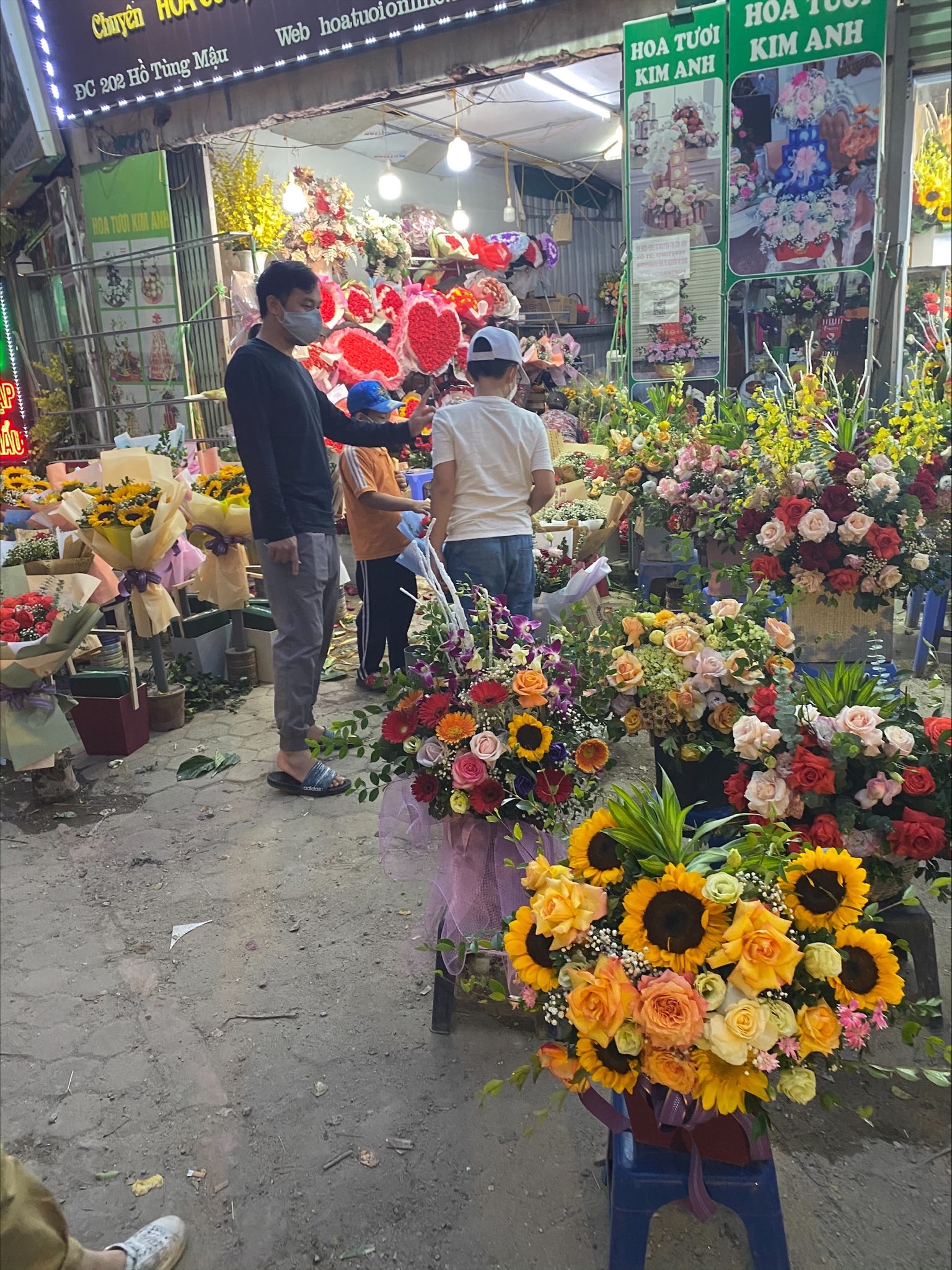 Các sản phẩm hoa tươi được thiết kế vô cùng phong phú nhằm chiều theo sở thích người dùng