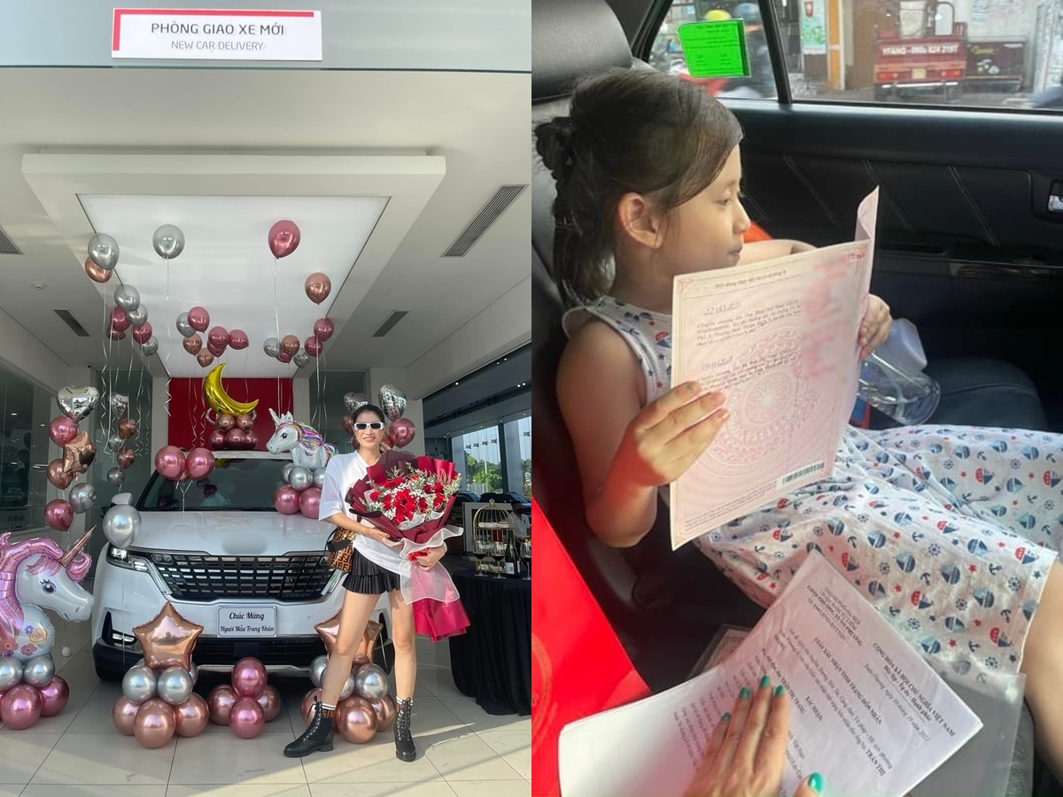 Trang Trần đều mua đất như một món quà gửi đến con gái mỗi dịp sinh nhật