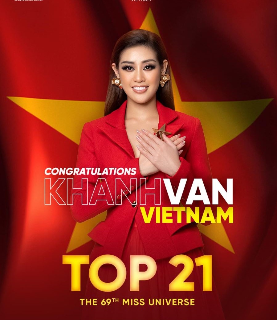 Nguyễn Trần Khánh Vân đại diện Việt Nam tham gia Miss Universe